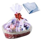 100pcs 24x32  Shrink Wrap Bags - 2 Mil Thick Pvc Cellophane For Gift Baskets   P