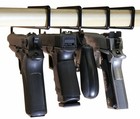 Pack Of 5  Handgun Pistol Hanger Rack Safe  Shelf Gun Hangers Storage Rack