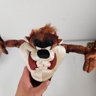 Vintage Looney Tunes Taz Tasmanian Devil Plush Warner Bros Spring Hanging 2001