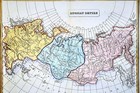 1839 Bell Atlas Map - Russian Empire - Europe Asia Siberia Tobolsk Irkoutsk