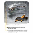 Mercury 60 Four 4 Stroke Decal Kit Outboard Engine Graphic Motor Stickers Orange