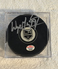 Wayne Gretzky Signed Los Angeles Kings Hockey Puck Coa