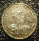 1910 Silver Florin King Edward Vii Very High Grade  T10