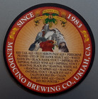 Craft Beer Coaster One Mendocino Brewing Co Ukiah Ca 4  1 2 2013 Ca-mend-25