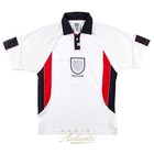David Beckham Autographed  7 England 1998 Replica Home Jersey  panini Authentic 