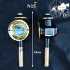 Horse Carriage Lamps Style N14 N15 Shetland Size Brass Or White Metal Trim 