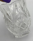Vintage Godinger 20th Century Baroque Crystal Votive Silver Plate Stand 1996 Nib