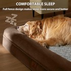 Orthopedic Dog Bed Waterproof Washable Large Pet Sofa Couch Bolster Support
