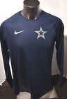 Dallas-cowboys Nike On Field Navy Compression Shirt Long Men s  L- 3xl Nip