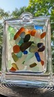 Genuine Surf Tumbled Japanese Seaglass Tinies Small Sea Glass Perfume Bottle Uv