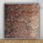 8x8ft Red Brick Wall Photo Backdrop For Studio Vintage Photography Prop