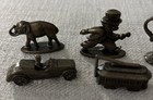 Monopoly 60th Anniversary Edition 8 Tokens Replacement Game Pieces Miniatures