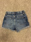 J  Crew Crewcuts Girls Sz 10denim Jean Cuffed Cutoff Rolled Shorts 