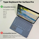 Keyboard For Microsoft Surface Pro Copilot   11th Edition    Pro 11 10   9 8   X