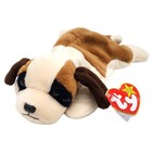 Ty Beanie Babies Bernie The St  Bernard Dog Plush 1996