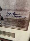 Don Larson 18x18 Autographed W coa Plaque  World Series Perfect Game  44 1956