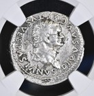Divus Vespasian Posthumous W Capricorns Ngc Choice Ancient Silver Roman Coin 806