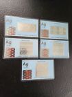 Five Fine Silver Bars That Snap Apart  999 Silver  5 Pack  Preppers Money