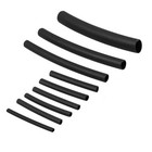 300pcs Black Heat Shrink Tubing Kit 3 1 Ratio Adhesive Lined Marine Grade Wrap