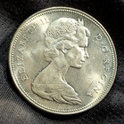 1965 Canada Silver  1 One Dollar Km  64 1 Large Beads Blunt 5 Variety Bu Unc 298