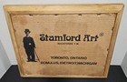 Vintage Budweiser  Beer Mirrored Bar Advertising Sign - Stamford Art