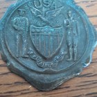 Rare Wwi Usa Service Pin Badge  