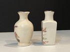 Lot Of 2 Vintage Miniature Miyako Japanese Bud Vases