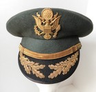 Luxenberg Field Grade Army Officer s Cap Signed By Paul Tibbets -enola Gay Pilot