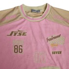 Aelfric Eden Pink tan Unisex Vintage Oversized Racing Jersey Sz Small