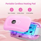 Almohadilla T  rmica Menstrual El  ctrica Para Calambre Alivio Del Dolor Menstrual