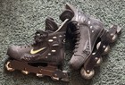Vintage 90s Nike Zoom Air Inline Hockey Roller Skates Black Sz 11 Hr0005-002