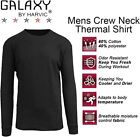 Men s Crew Neck Waffle-knit Long Sleeve Thermal Shirts  s-5xl  Nwt Free Shipping