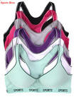 3- 6 Women s Sports Bras Yoga Racer Back Molded Cup Bra 6648 High Impact Workout