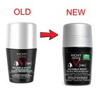 Vichy Homme Invisible Resist 72h Deodorant Dermo-detranspirant Roll-on 2x50ml