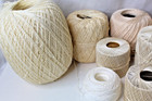 Lot Spools Vintage Crochet Thread Dmc Clark s Jp Coats White Ecru Cotton Variety