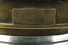 Vintage Brass Perko Perkins Marine Lamp Lantern 18  Tall Wired For Electricity