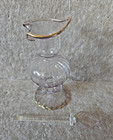 Vintage Hand-blown Glass Perfume Bottle