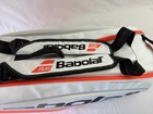 Babolat Pure Play Tennis Racquet Bag Isothermal   White   Orange 6 Pack