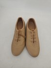 Bloch Dance Women s Tap-flex Leather Tap Shoe 7 5 M Tan Worn 3x