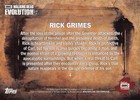 Rick Grimes  andrew Lincoln    Walking Dead Evolution Base Trading Card  04
