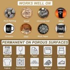 Fabric Markers Permanent Pens Paint Clothing Textile Dye T-shirt Shoes Diy Set