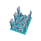 Outland Models Miniatures Firemen Firefighter Figure Set 1 87 Ho Scale