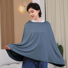 Nursing Cover For Breastfeeding  360  full Coverage Nursing Poncho  Rayon Soft   