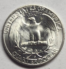 1946-s Washington Quarter  Gem Bu 90  Silver