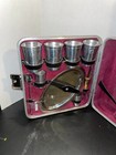 Vintage The Original Trav-l-bar By Ever-wear Set Travel Bar Portable 1960 s