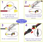 352x Waterproof Car Electrical Connector Terminals Automotive Wire Plug 1234 Pin
