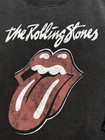 Rolling Stones Tongue Logo Graphic Crewneck Sweatshirt Xxl Black Bravado Band