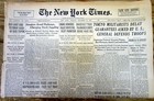 1937 Ny Times Newspaper W Illustrated Ad For Famous Negr0 Cotton Club In Harlem
