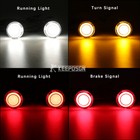 4x 1157 Led Front Rear Turn Signal Light For Harley Davidson Touring Road Glide