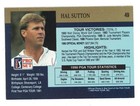 Hal Sutton Signed Autographed 1990 Pro Set Pga Tour Golf Card